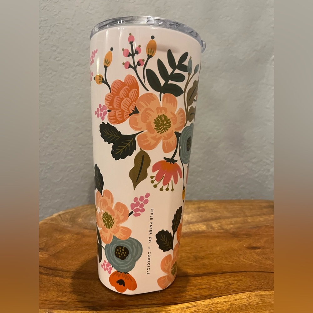 Rifle Paper Corkcicle 24oz Tumbler NWOT